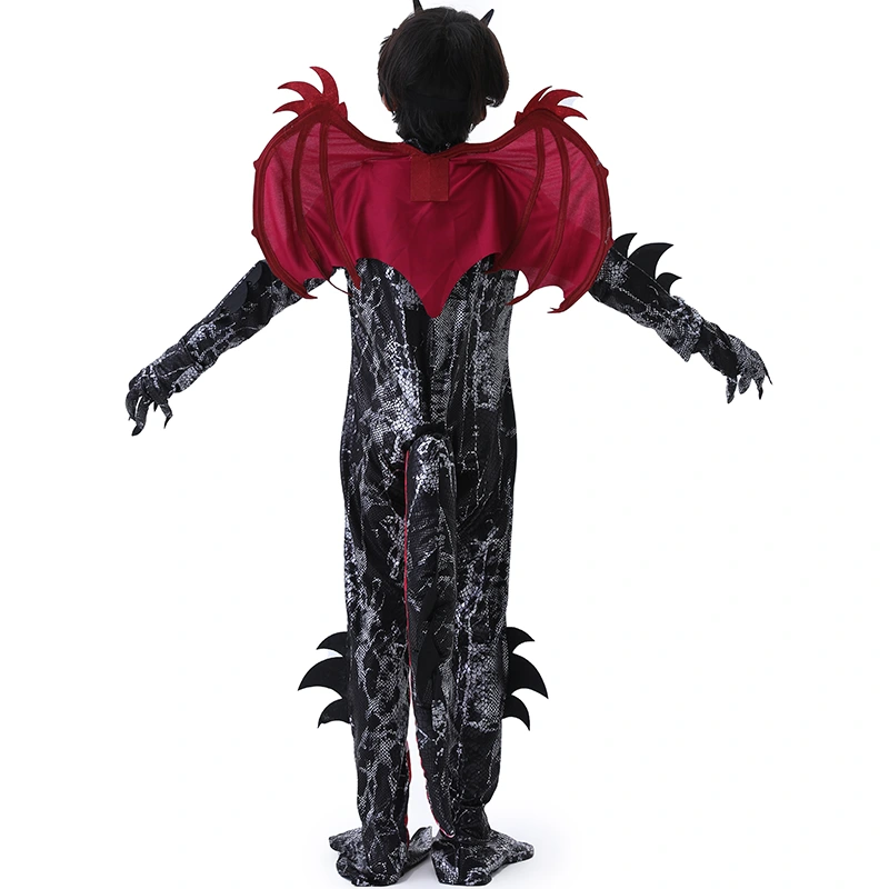 Halloween Parade Kids Dragon Costume With Detachable Wings