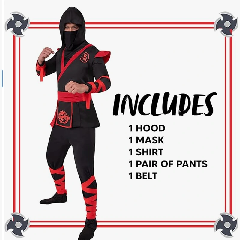 Ninja Costume For Man